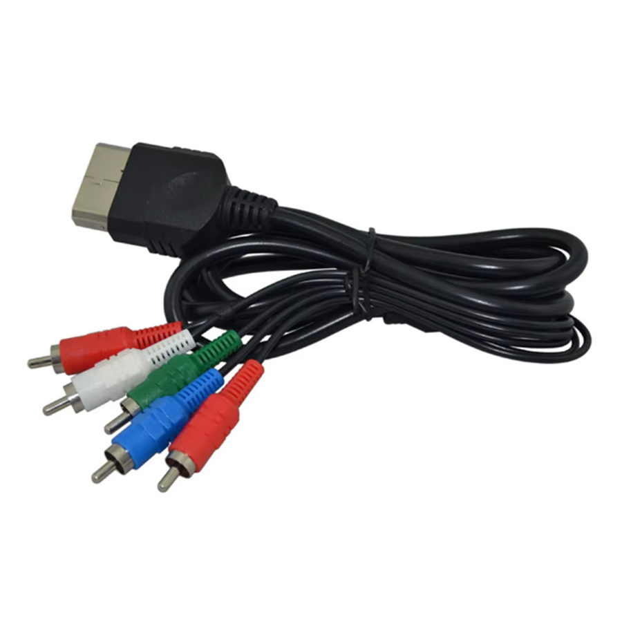 xunbeifang RCA Component Audio Video AV Kabel für Xbox, Länge: 1,8 m - Bild 2