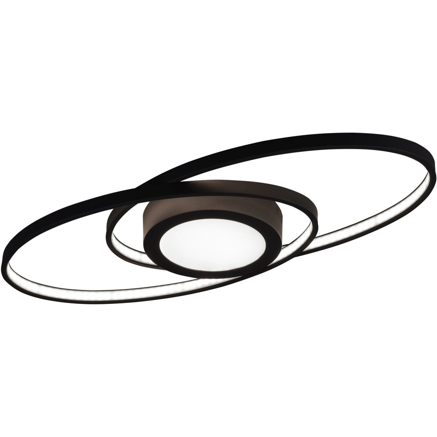 Trio LED-Deckenleuchte Galaxy in Anthrazit mit 27 W und Switch Dimmer - Bild 2