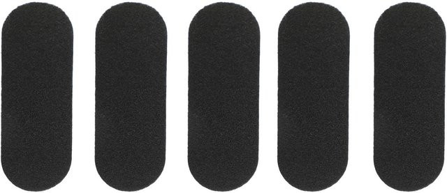 OutsideWorld 5 Stück Deckenventilatorflügel Filter aus Aktivkohlefaser in Schwarz - Bild 1