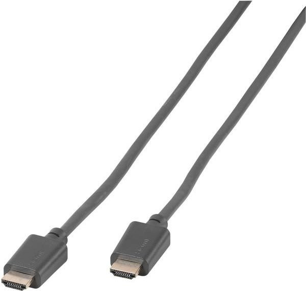 Vivanco High Speed HDMI Kabel mit Ethernet in Schwarz, 4K/60 Hz, Länge: 3,0 m - Bild 1