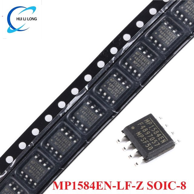 10 Stück MP1584EN-LF-Z Step-Down Buck Regler SOIC-8 3A 1,5 MHz 28V Schwarz - Bild 1