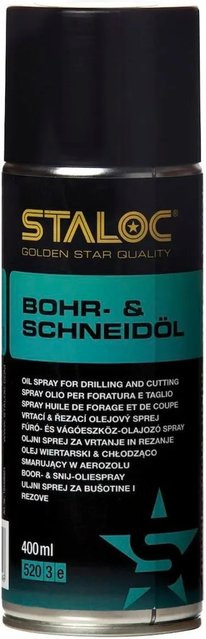 Staloc 2in1 Bohrspray und Schneidölspray mineralölfrei, 400 ml - Bild 1