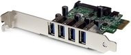 StarTech.com USB 3.0 PCIe Erweiterungskarte mit 4 Ports und UASP-Unterstützung in Silber - Bild 1