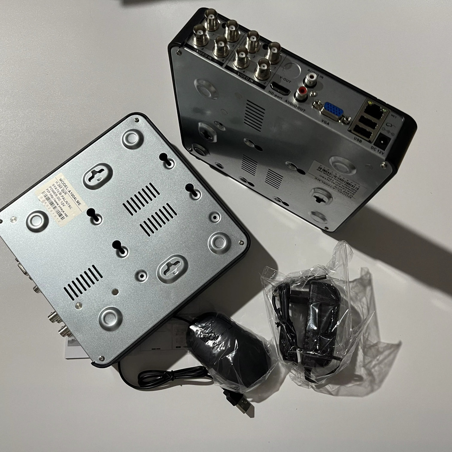 ACDML Mini-CCTV-DVR Überwachungsgerät mit 4 oder 8 Kanälen, 5MP H.265+, unterstützt AHD/TVI/IP-Kameras, Schwarz - Bild 6
