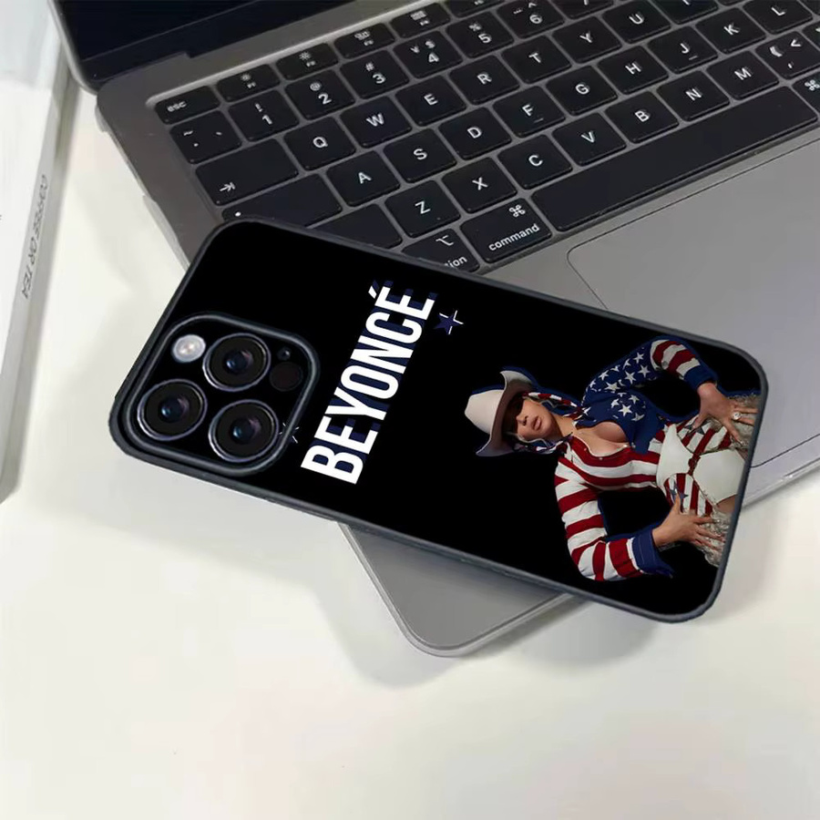 S-Singer B-Beyonce Handyhülle mit starker magnetischer Anziehung in Schwarz für iPhone 12 13 14 15 16 Pro Max mini Plus - Bild 3