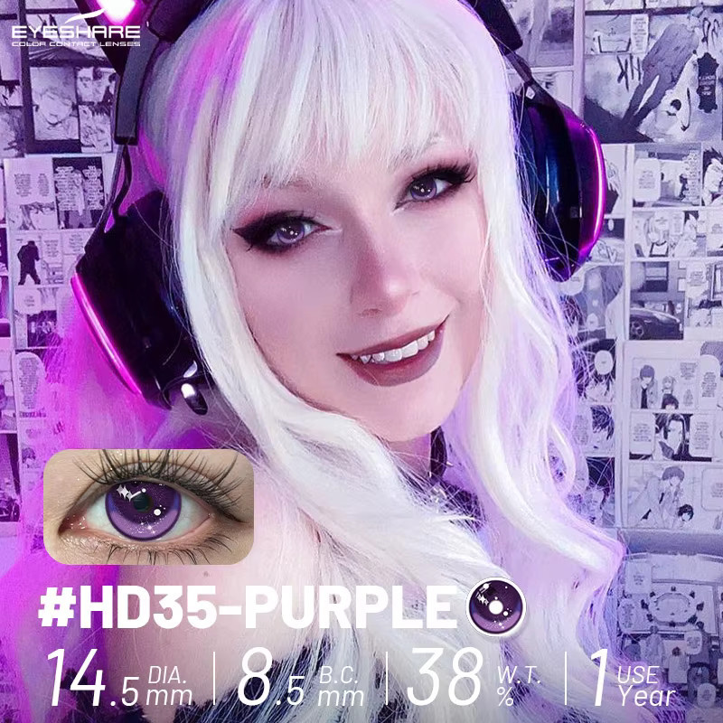 EYESHARE DEATHEYE Kontaktlinsen, blau, 1 Paar - Bild 2