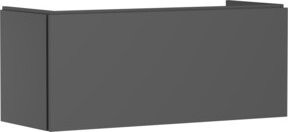 Waschtischunterschrank hansgrohe Xilesa E mit 1 Schublade, schiefergrau matt, B/T: 118,0 x 47,0 cm - Bild 1