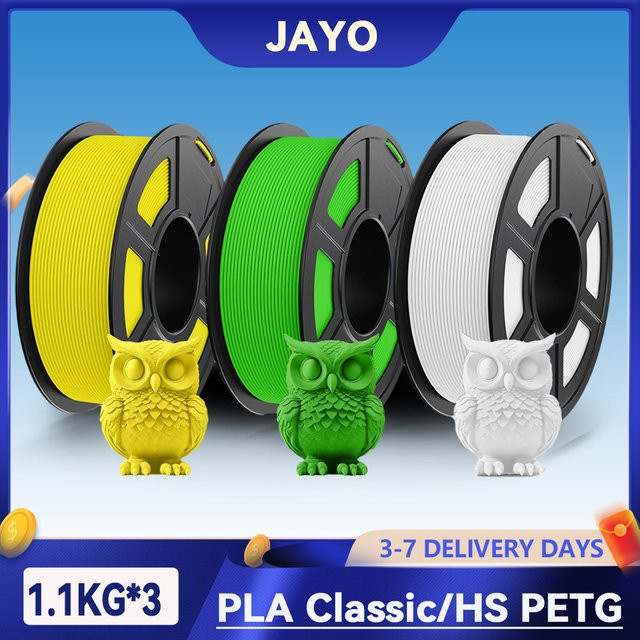 JAYO 3D-Drucker Filament PETG Matt, 1,75 mm, 3,3 kg - Bild 1