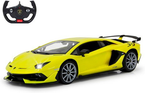 Jamara Lamborghini Aventador SVJ Ferngesteuertes Fahrzeug gelb 1:14 ab 6 Jahren - Bild 1