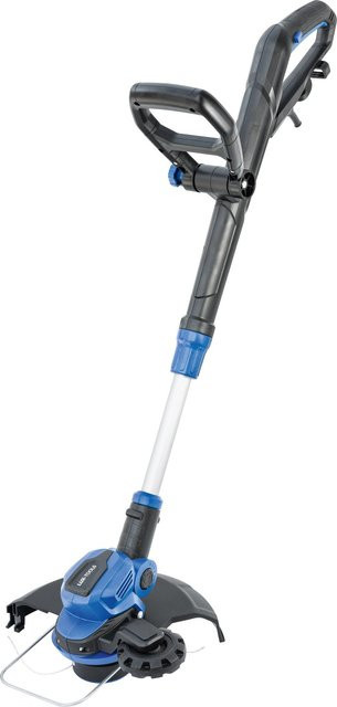 LUX-TOOLS Elektro-Rasentrimmer E-RT-550/30 mit Nylonline, teleskopierbarem Stiel und drehbarem Schneidkopf - Bild 1