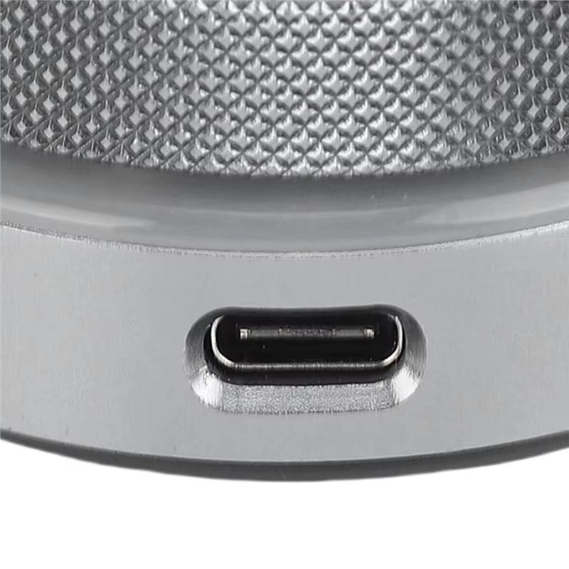 ABZW Multimedia-Controller mit RGB-Beleuchtung, 2,4G Bluetooth und USB-C, Lautstärkeregler in Silber/Multicolor für PC, Tablet und Telefon - Bild 3