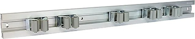 Wagner System Gerätehalterleiste aus Metall in Silber, B/H: 20 x 20 mm - Bild 1