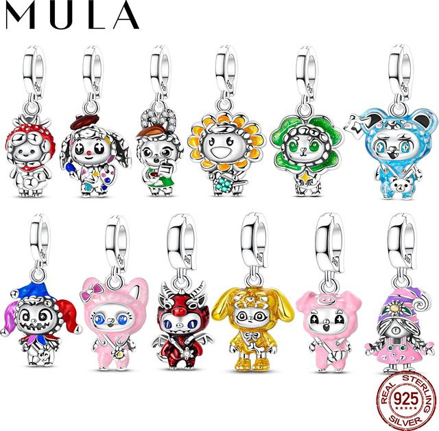 MULA Charms Anhänger, 925 Silber, Damen - Bild 1