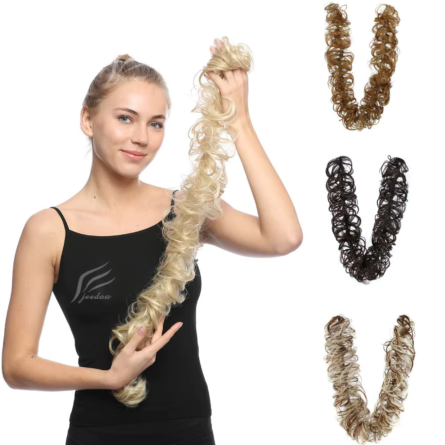 Jeedou Haarverlängerung Chignon, synthetisch, Damen - Bild 3