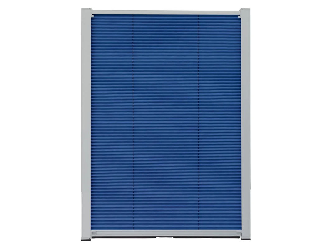 LIVARNO HOME Thermo Plissee Blau, Klemmfix, B: 118,0 cm, H: 75,0 cm - Bild 3