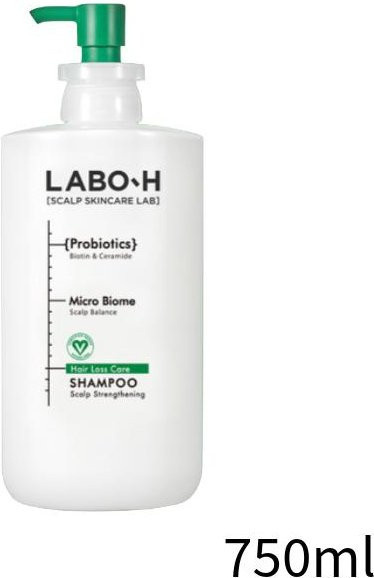 LABO-H Kopfhautstärkendes Shampoo, 750 ml, mit Koffein, Menthol, Ceramid NP - Bild 1