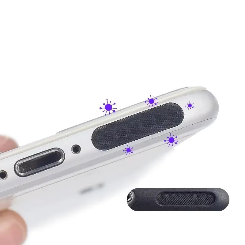 10 Stück Staubdichte Ladeanschluss Schutzfolie Aufkleber für iPhone 13 12 11 Pro Samsung und Xiaomi, Universal Typ-C, Transparent - Bild 4