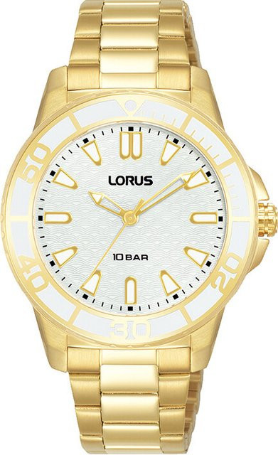 Lorus Armbanduhr, Quarz, Edelstahl, Silber, 34 mm, Damen - Bild 1