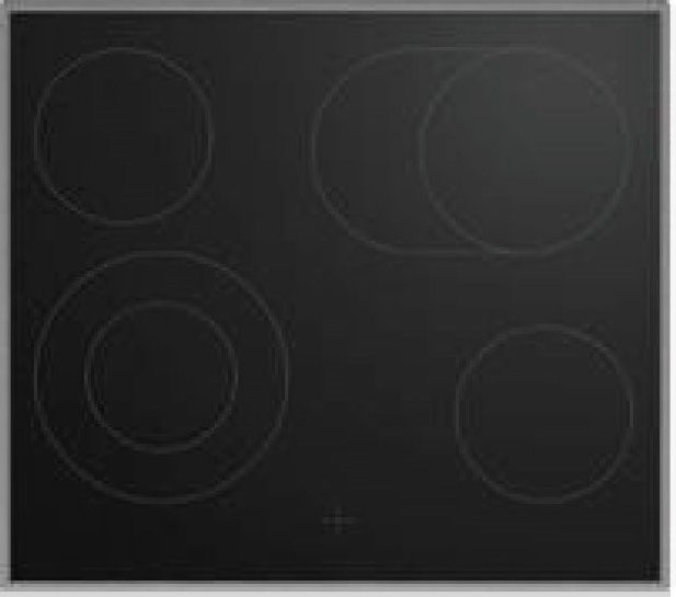 Beko Glaskeramikfeld HUC 64003 X in Schwarz und Silber - Bild 1
