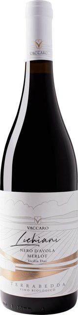 Vaccaro Rotwein Nero d'Avola Merlot, Sizilien, 2022, trocken, 0,75 l - Bild 1
