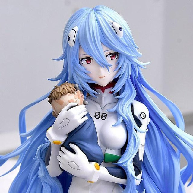 Discover Intime Neon Genesis Evangelion Eva Ayanami Rei PVC Figur 18cm - Bild 1