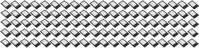 100 Stück Eeasybuyer Wiederverschließbare Geruchsdichte Beutel mit Klarsichtfenster in Holografisch und Transparent - Bild 1