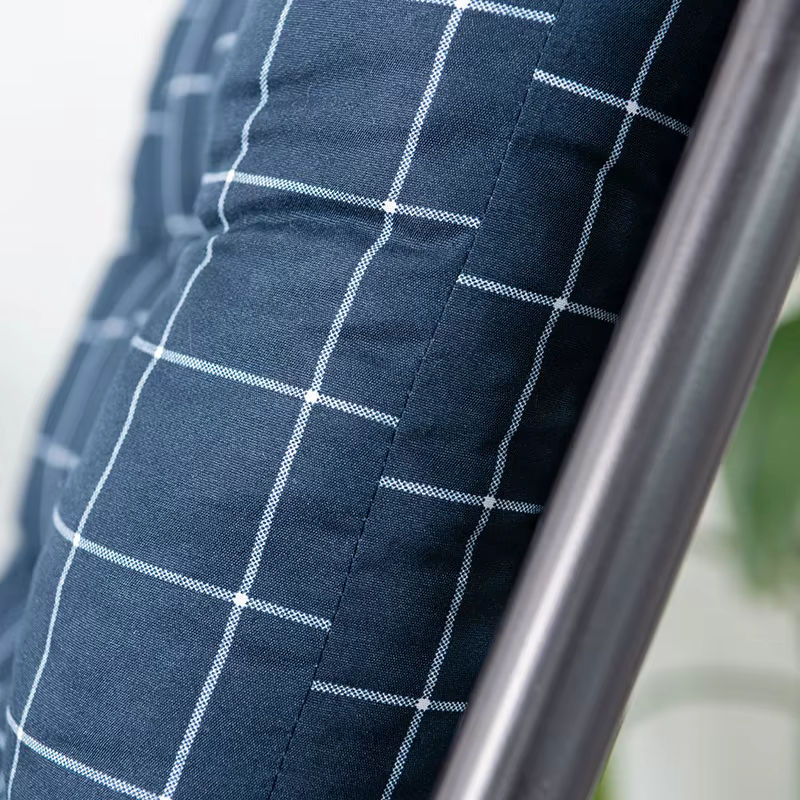 Universal Lounge Stuhl Kissen für Rattan- und Schaukelstühle, verdickt, Tiefblau - Bild 5