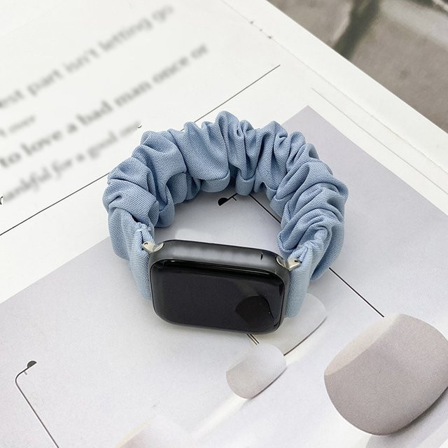TINUORA Uhrenarmband Textil, Schwarz, Damen - Bild 1