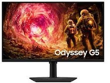 Samsung Odyssey G5 LS27FG506EUXEN Gaming-Monitor 27 Zoll QHD IPS 180 Hz Schwarz - Bild 1