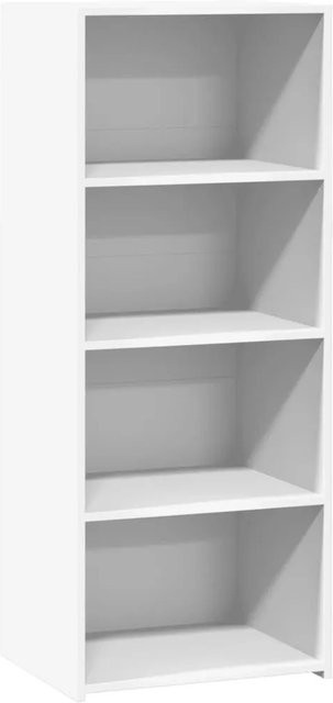 vidaXL Highboard Weiß aus Holzwerkstoff B/T/H: 50 x 41 x 124 cm - Bild 1