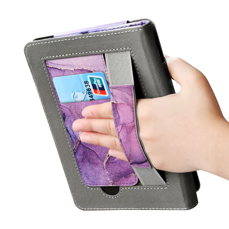 ZNOVAY Smart Cover für Kindle Paperwhite 2024 (12. Gen) Colorsoft 7 Zoll eReader Hülle mit Magnetfunktion in Purple - Bild 2