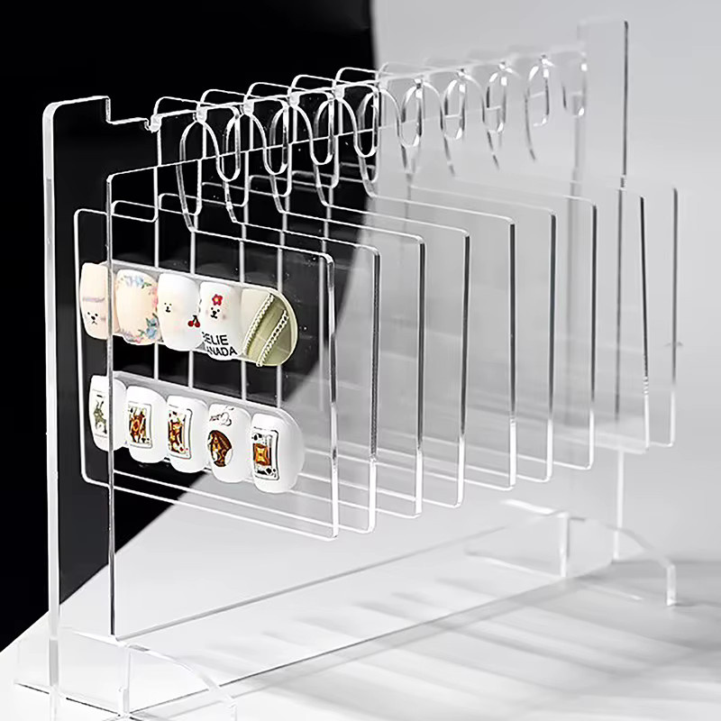 SHNGki Nail Art Display Rack Board aus Acryl - Bild 3