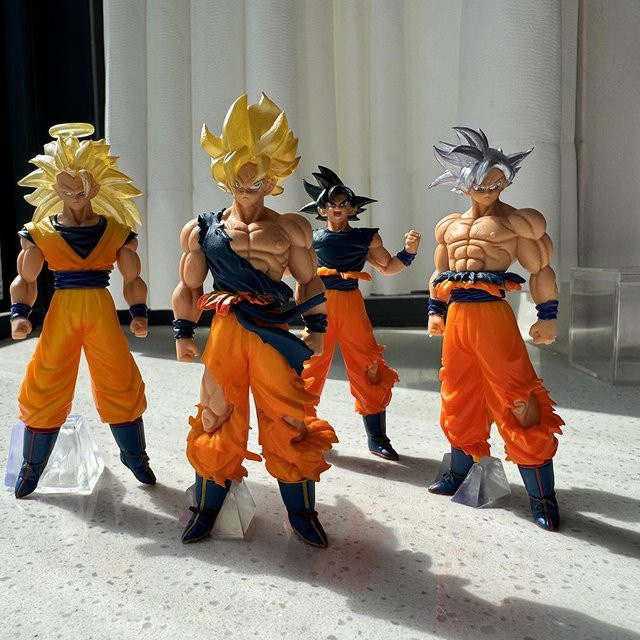 Yiran toy 1 Dragon Ball Son Goku, Anime Modell Figur, 10cm, ab 6 Jahren - Bild 1