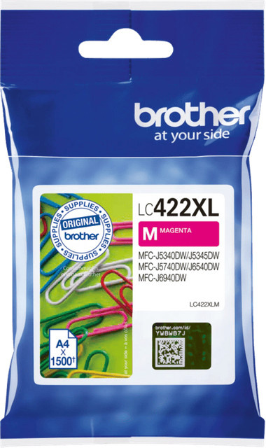 Original Brother Tintenpatrone LC-422XLM Magenta für Inkjet-Drucker - Bild 4