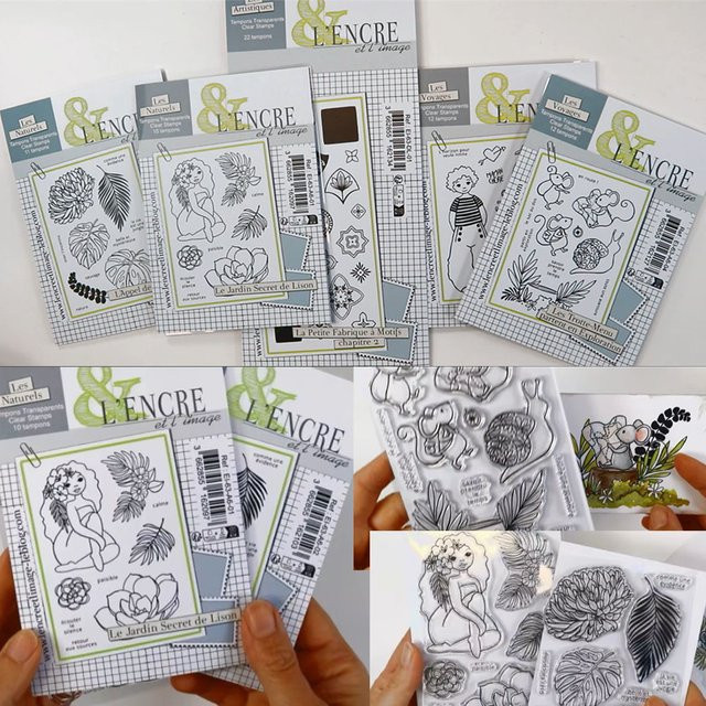 Sternennacht Zeichnungsschablone aus transparentem Kunststoff für Scrapbooking und DIY-Papierkarten - Bild 1