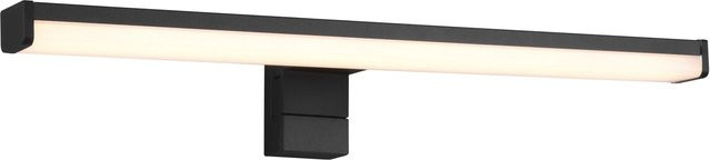 Trio LED-Wandleuchte Lino Spiegelleuchte in Schwarz Matt, B/H/T: 40 x 10,5 x 6 cm - Bild 1