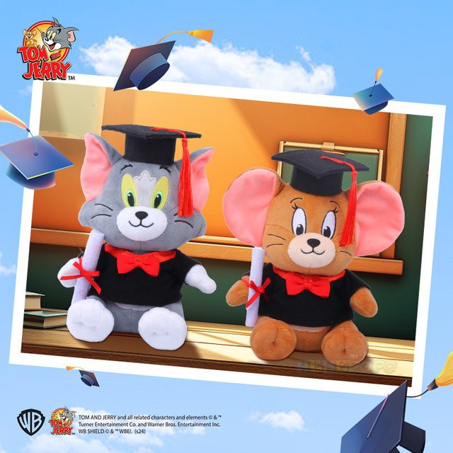 PhD Design Tom und Jerry Plüschtiere, 20 cm - Bild 1