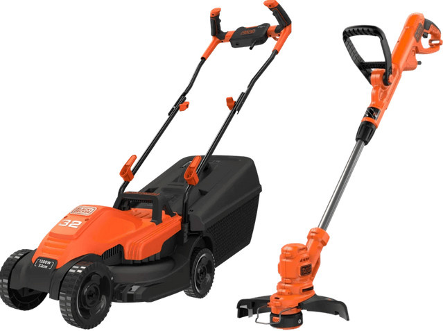 BLACK+DECKER Rasentrimmer Set BEMW451BH und BESTA525-QS mit Netzbetrieb - Bild 1