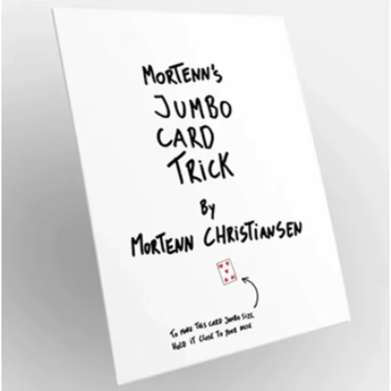 ZQION Mortenn's Jumbo Card Trick, Zaubertricks, Gimmicks, Poker Deck - Bild 3