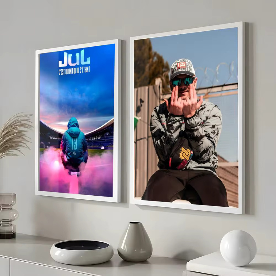 Jul Poster Art Wandbild für Kinderzimmer in Schwarz und Mehrfarbig, B: 20,0 cm, H: 15,0 cm - Bild 3