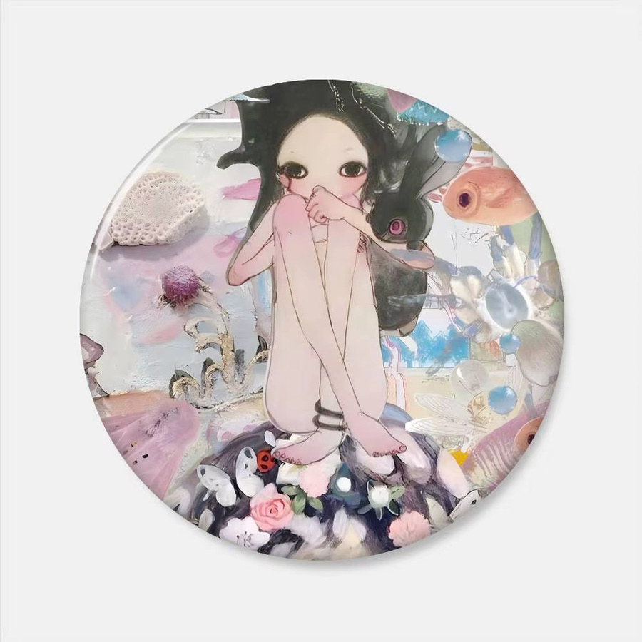 Aya Takano Anstecknadel, Metall, Kinder - Bild 4