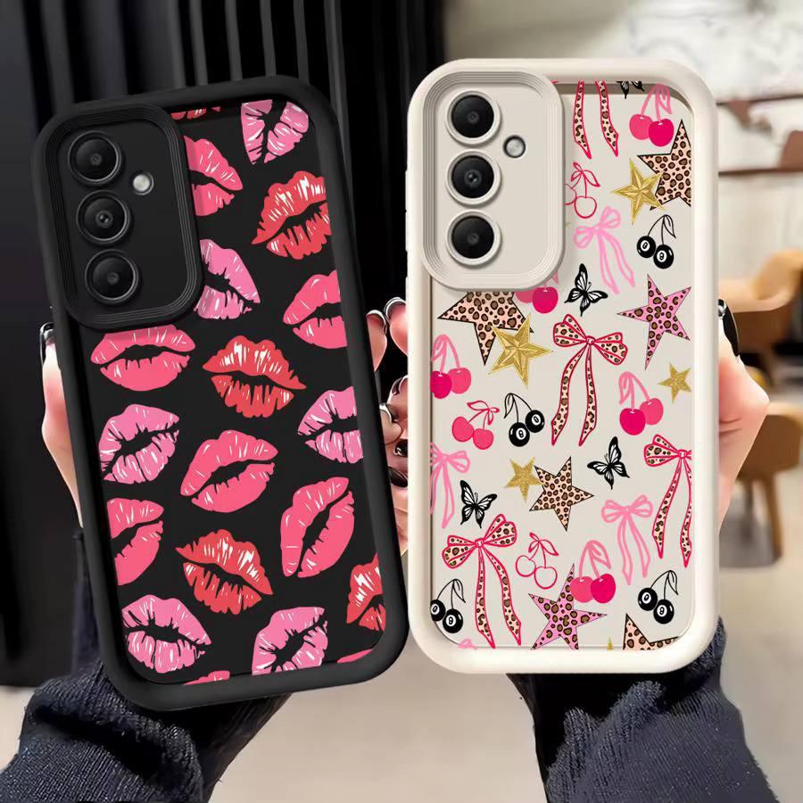 Handyhülle mit modischem Schleifenmuster für Samsung Galaxy Modelle in Multicolour - Bild 1