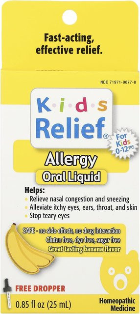 Homeolab USA Kids Relief Mundwasser, Banane, 25 ml - Bild 1