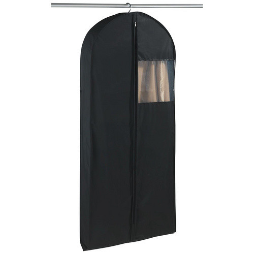 Wenko Kleidersack aus Polyethylen in Schwarz, Breite: 12 cm, Höhe: 135 cm - Bild 2