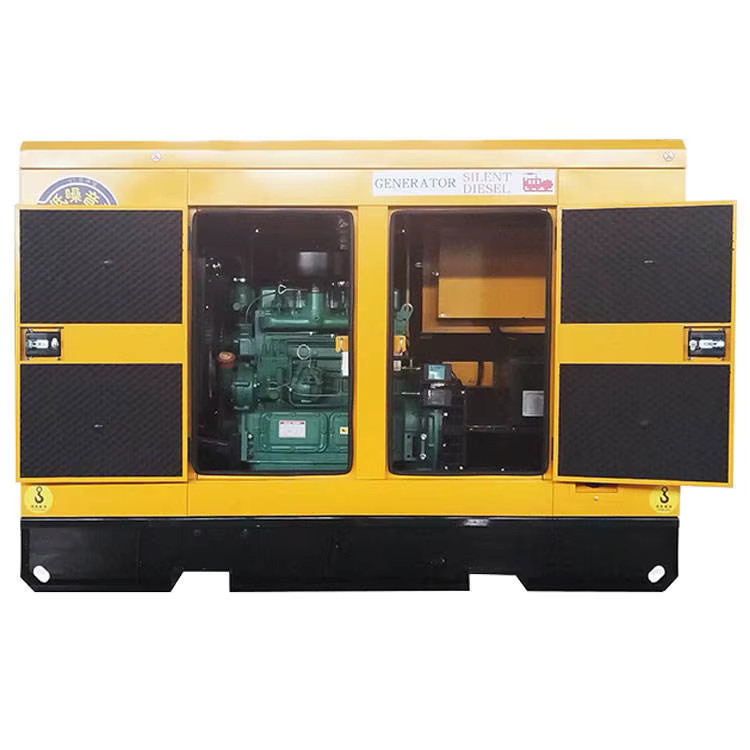 KAICHEN Dieselgenerator KC-100GF Dreiphasig 20kW 25kW Gelb mit Autostart und Geräuschreduzierung - Bild 3