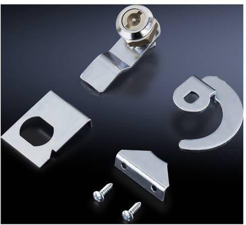 Rittal AX Vorreiberverschluss 2749.100 mit Kunststoff-Handgriff in Silber - Bild 1