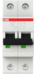 ABB S202M-C63 Leitungsschutzschalter 63A 400V Grau 2CDS272001R0634 - Bild 1