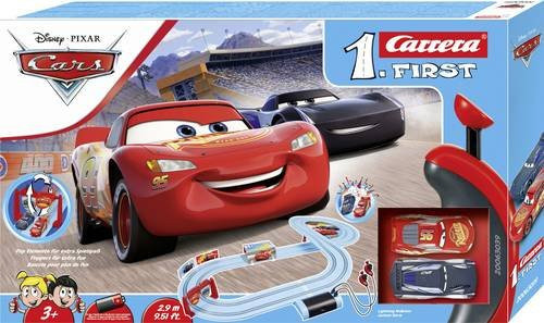 Carrera Disney Pixar Cars Piston Cup Start-Set in Blau - Bild 1