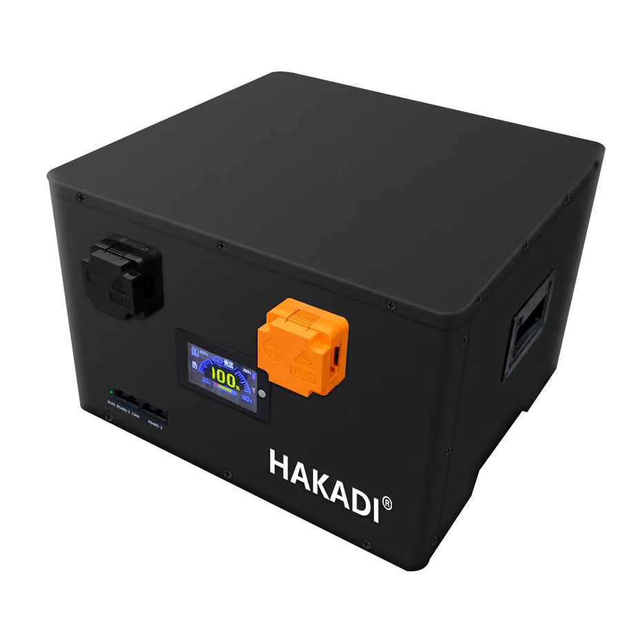 HAKADI 4S 628A DIY BOX mit 300A Smart BMS für EVE MB56 Akku, 12V 628Ah Akku für Solaranlagen und Boote, Schwarz - Bild 3