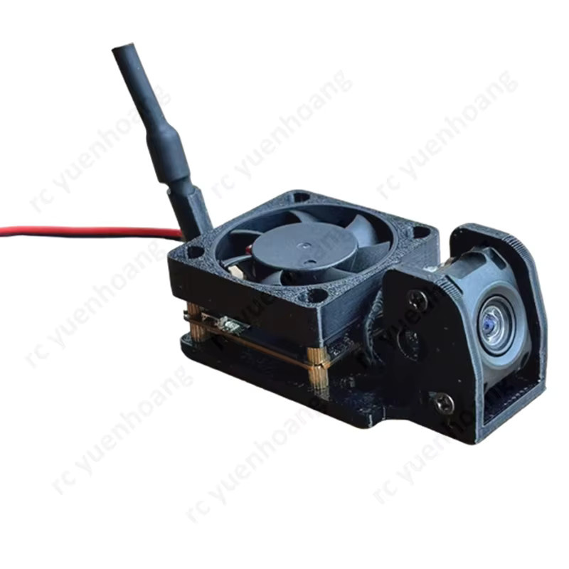 DJI O4 Lite Air Unit Schnellverschluss-Kühlhalterung in Schwarz für RC-Drohnen und Flugzeuge - Bild 2